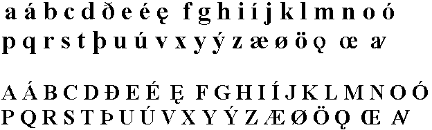 Norrøne bokstaver